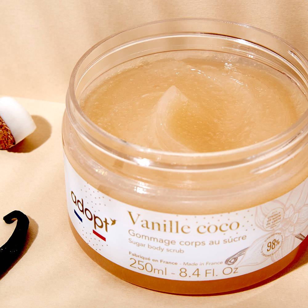 Vanille cocoGommage au sucre 250ml
