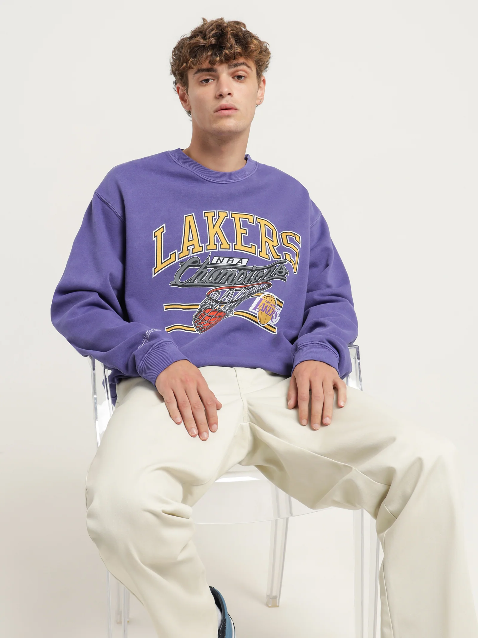 LA Lakers Hoop Crew Sweat