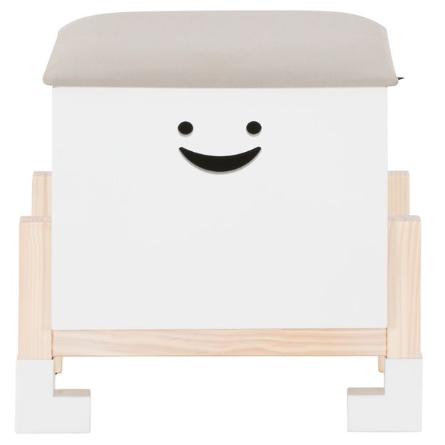 BAÚ/PUFF INFANTIL PÉ COM PÉ