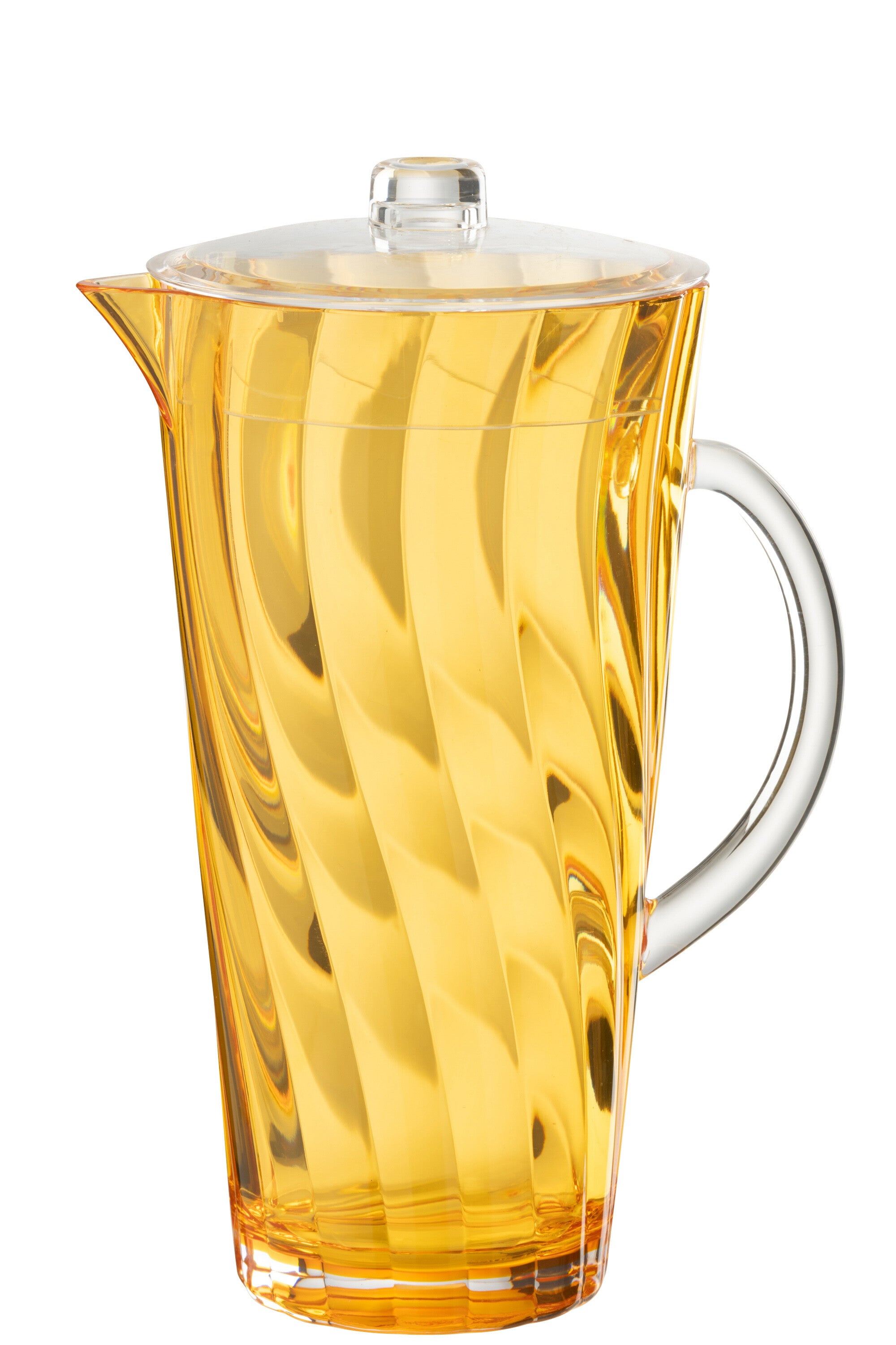 J-Line karaf Wave - kunststof - oranje