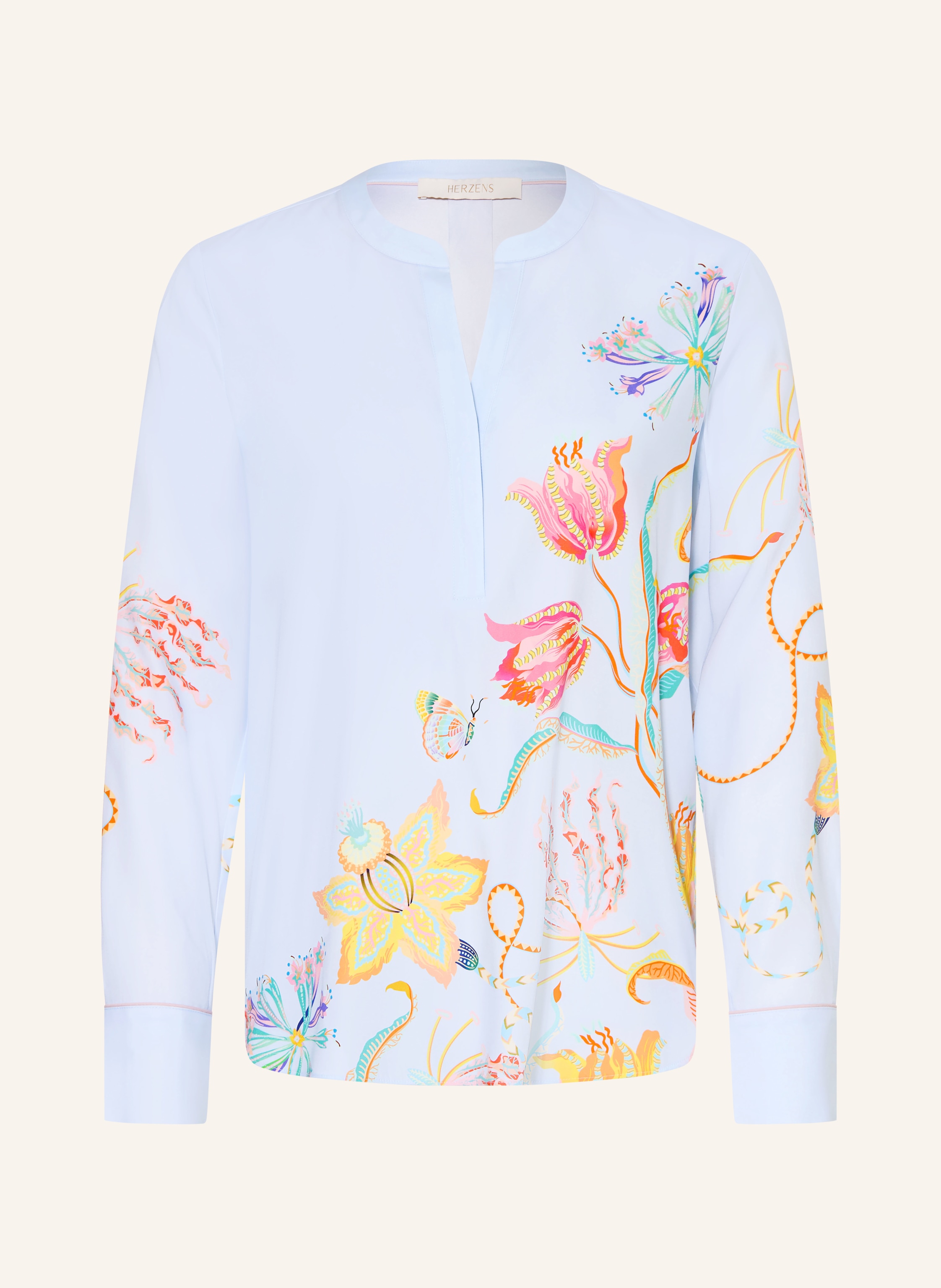HERZENS Blusenshirt mit Seide