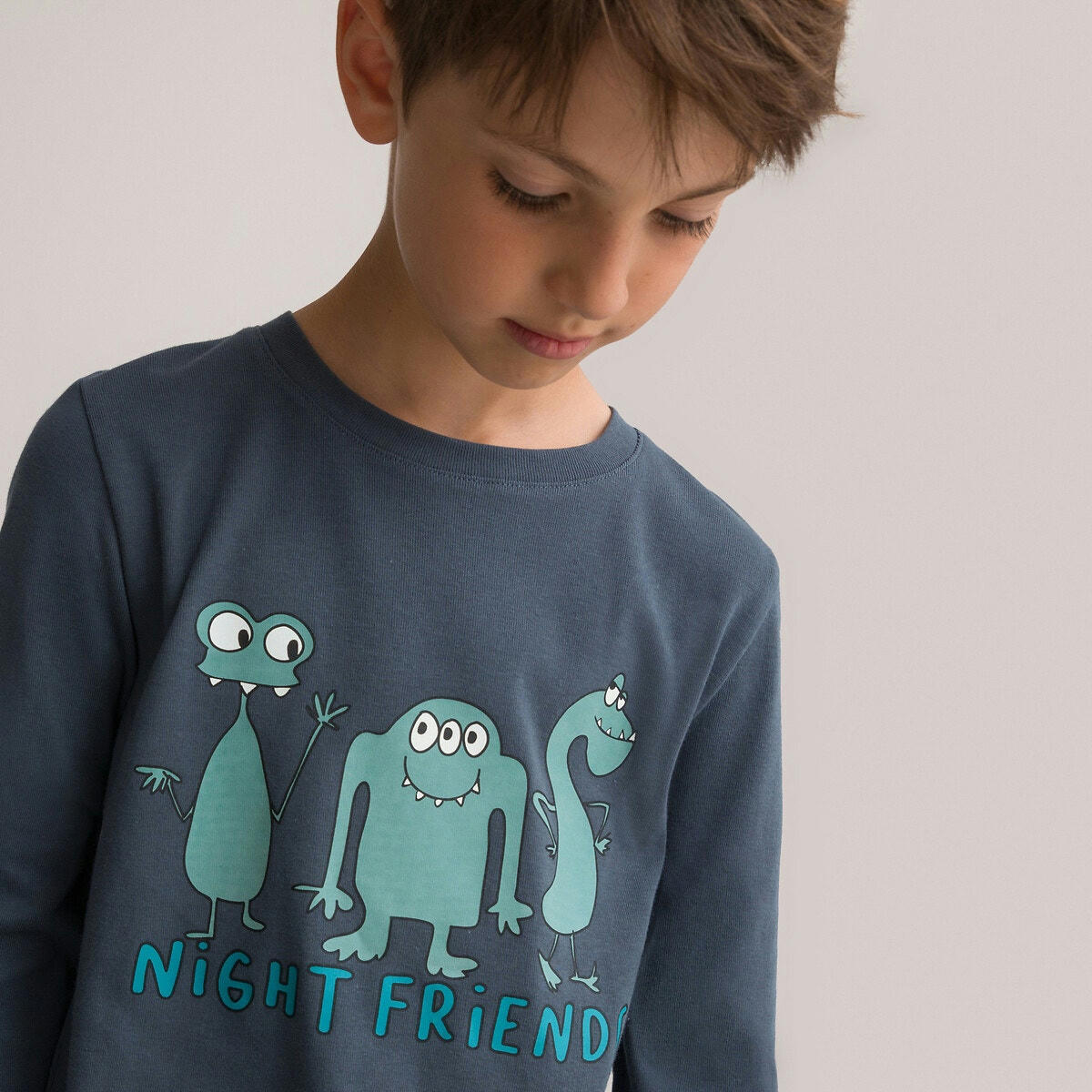 Pyjama imprimé monstres phosphorescent