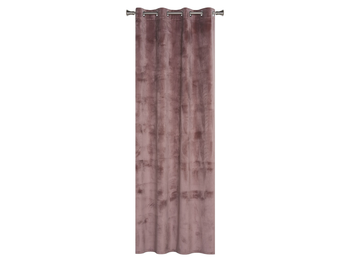 Zasłona Velvet przelotki 140x260 cm różowa