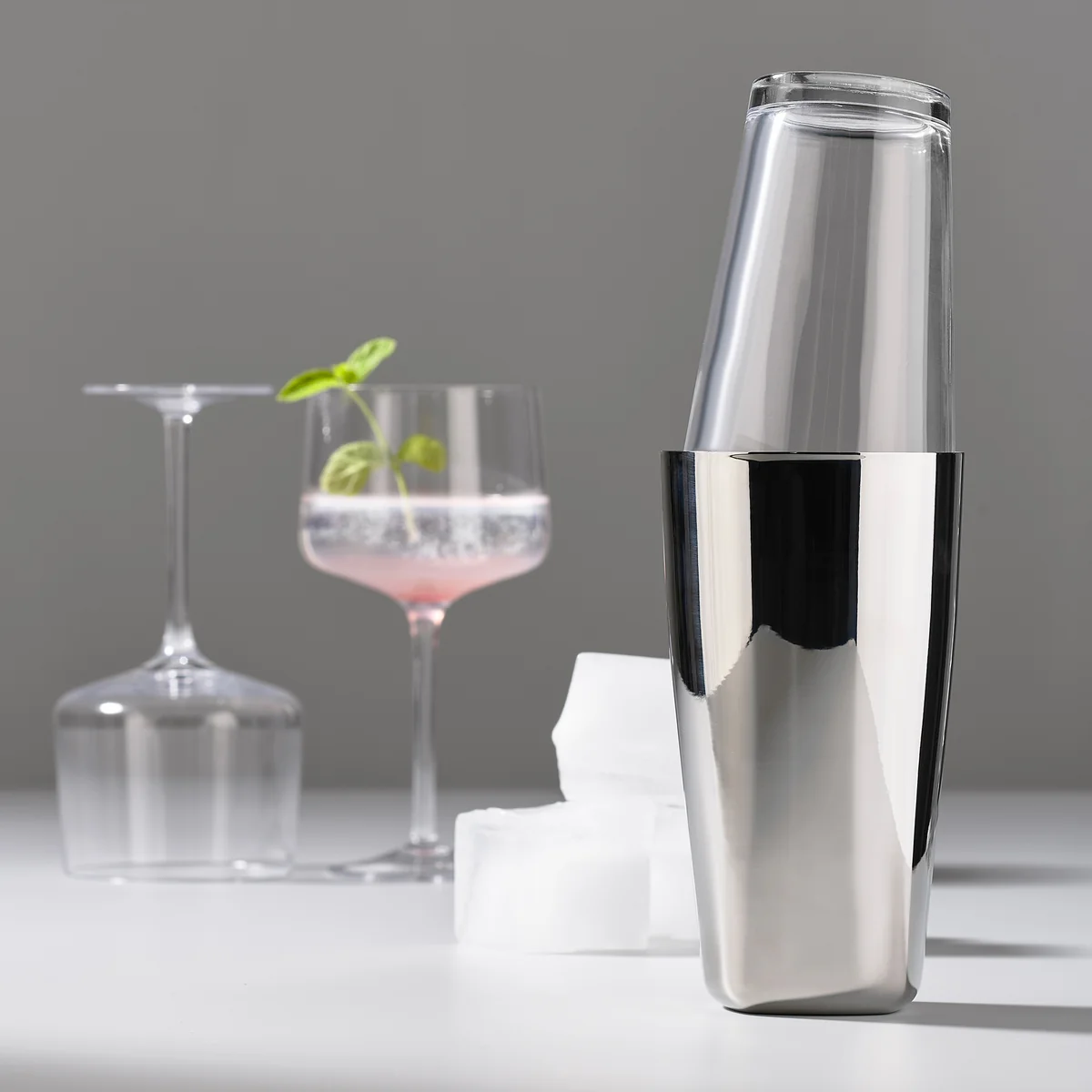 Zone Denmark - Boston Cocktail-Shaker, Edelstahl / Glas