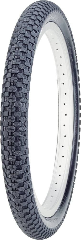 Kenda K905 BMX K-Rad Front & Rear Bike Tire, Black, 20-in x 2.125-in