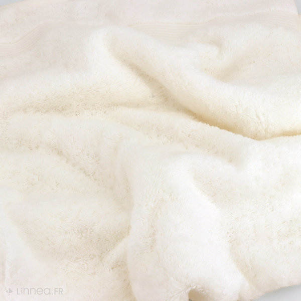 Drap de douche 70x130 cm LUXOR blanc crème