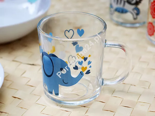 Kpl. szklanek dla dzieci Tola 200 ml (3 szt.) Glasmark - Zwierzątka 4G.71-0200-40085