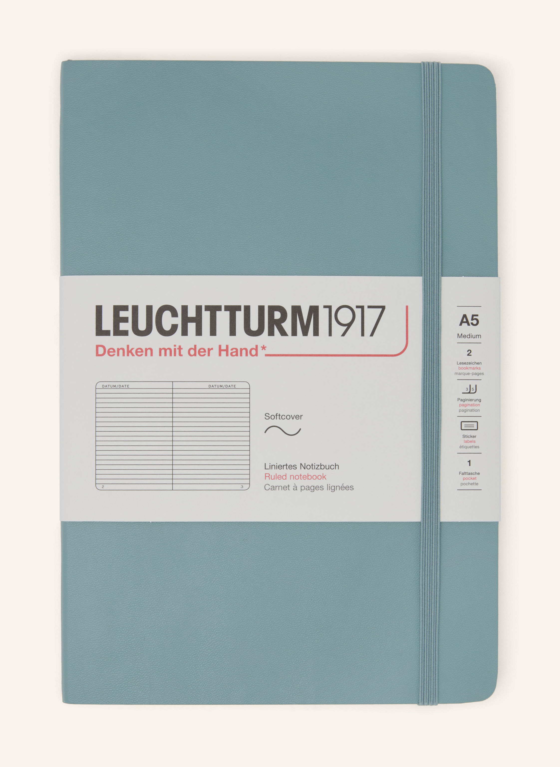 LEUCHTTURM1917 Notizbuch MEDIUM SOFTCOVER