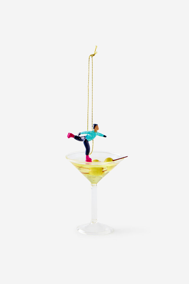 Christmas Cocktail Ornament