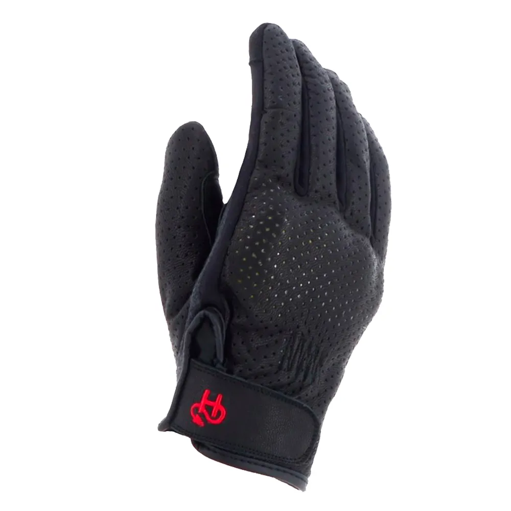 Helstons Leader Air perforated leather gloves