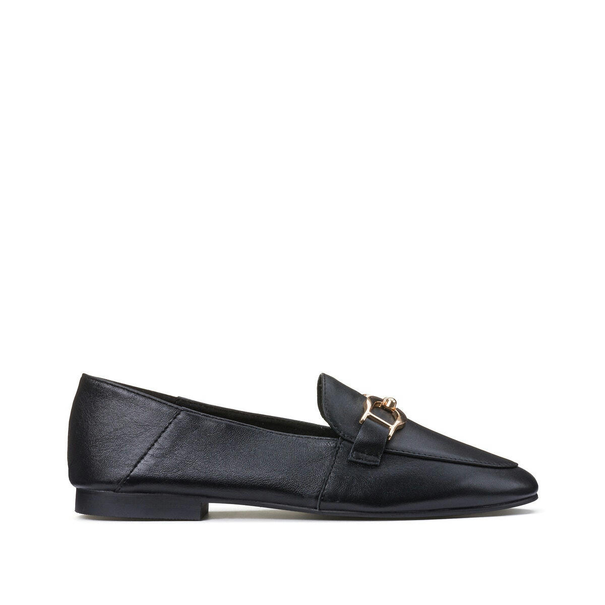 Mocassins loafers en cuir avec morsetti