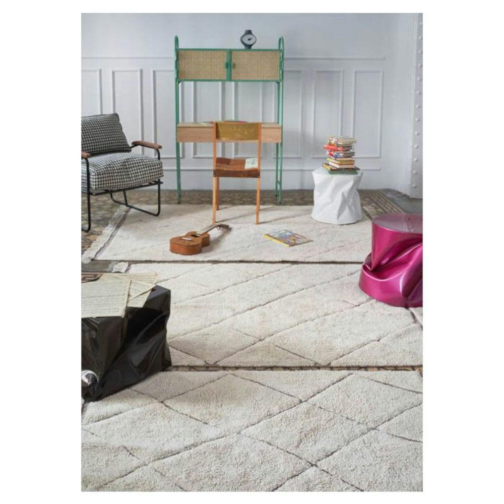 AZTÈQUE - Tapis coton lavable rugcycled 120x160cm