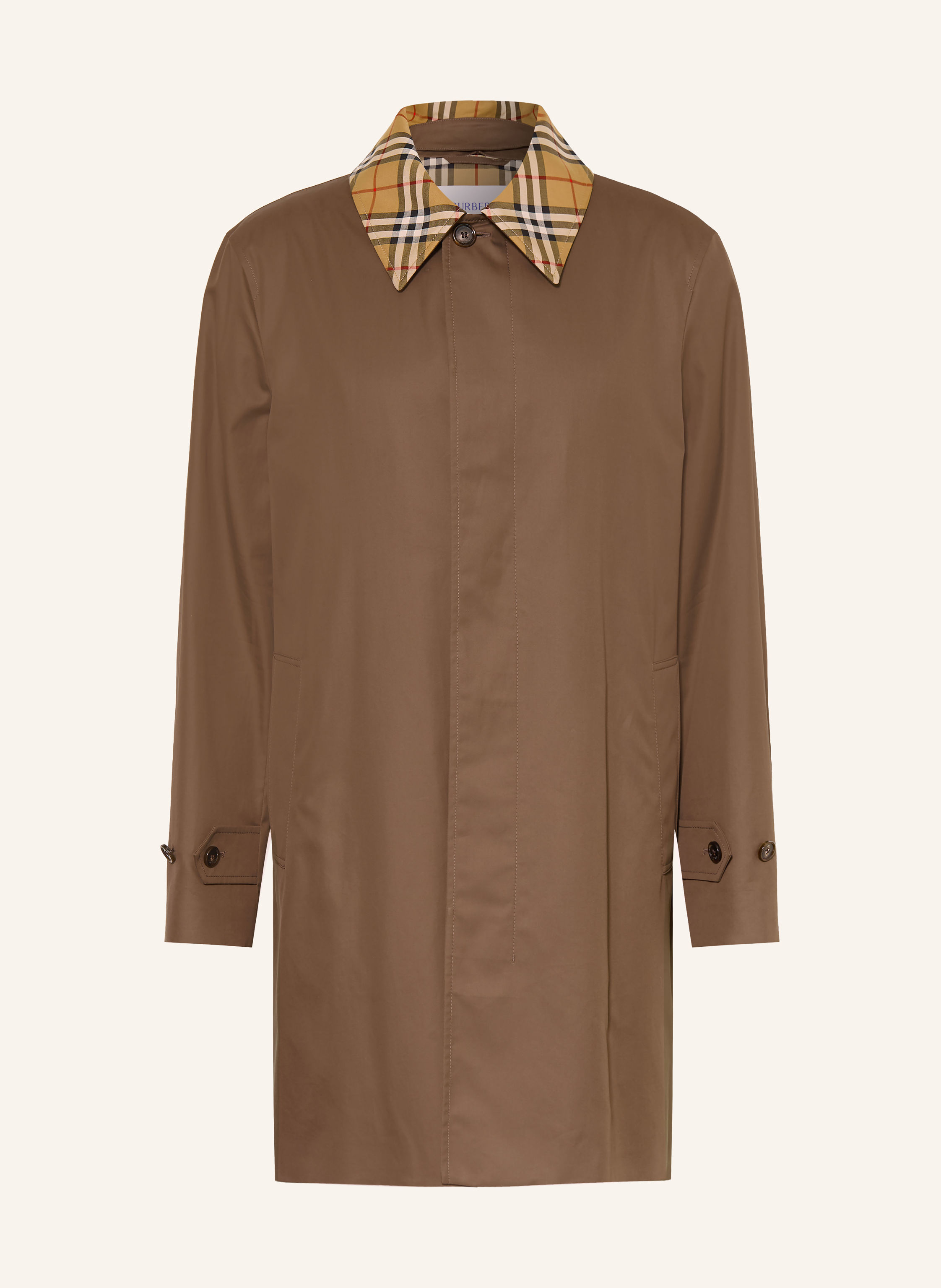 BURBERRY Mantel TOTTENHAM mit abnehmbarem Kragen