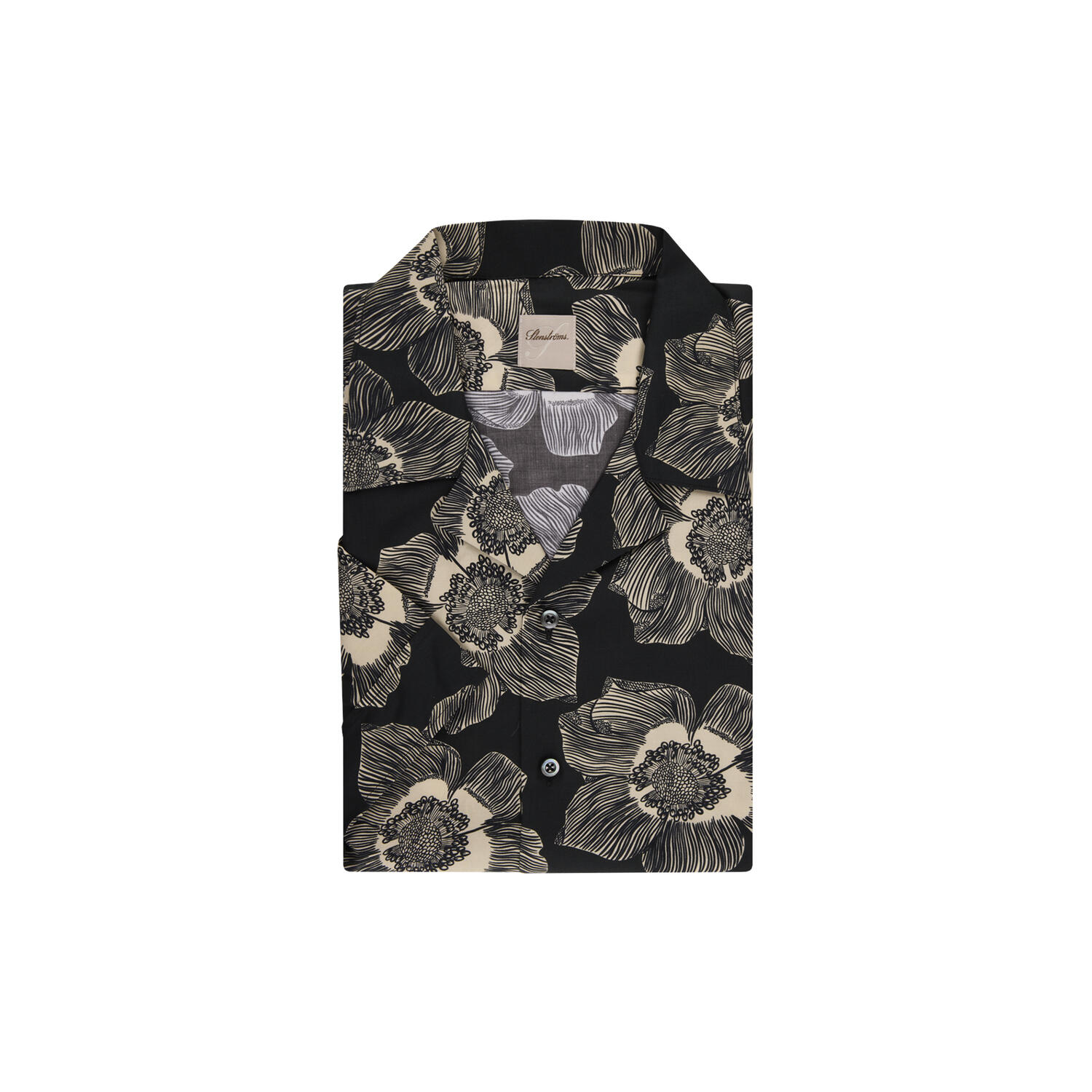 Regular C19 Boxy Short sleeve, black pattern