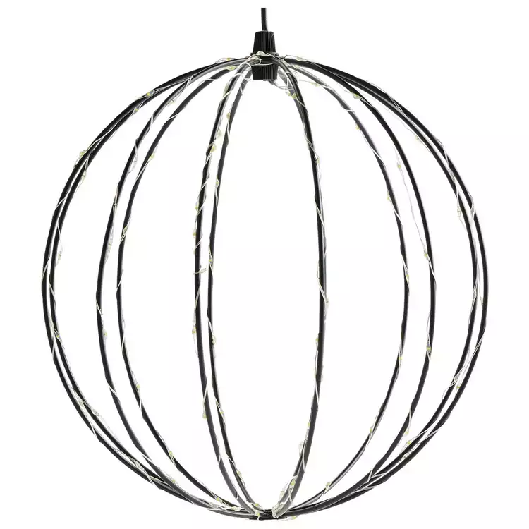 Habitat Solar Hanging Metal Lantern