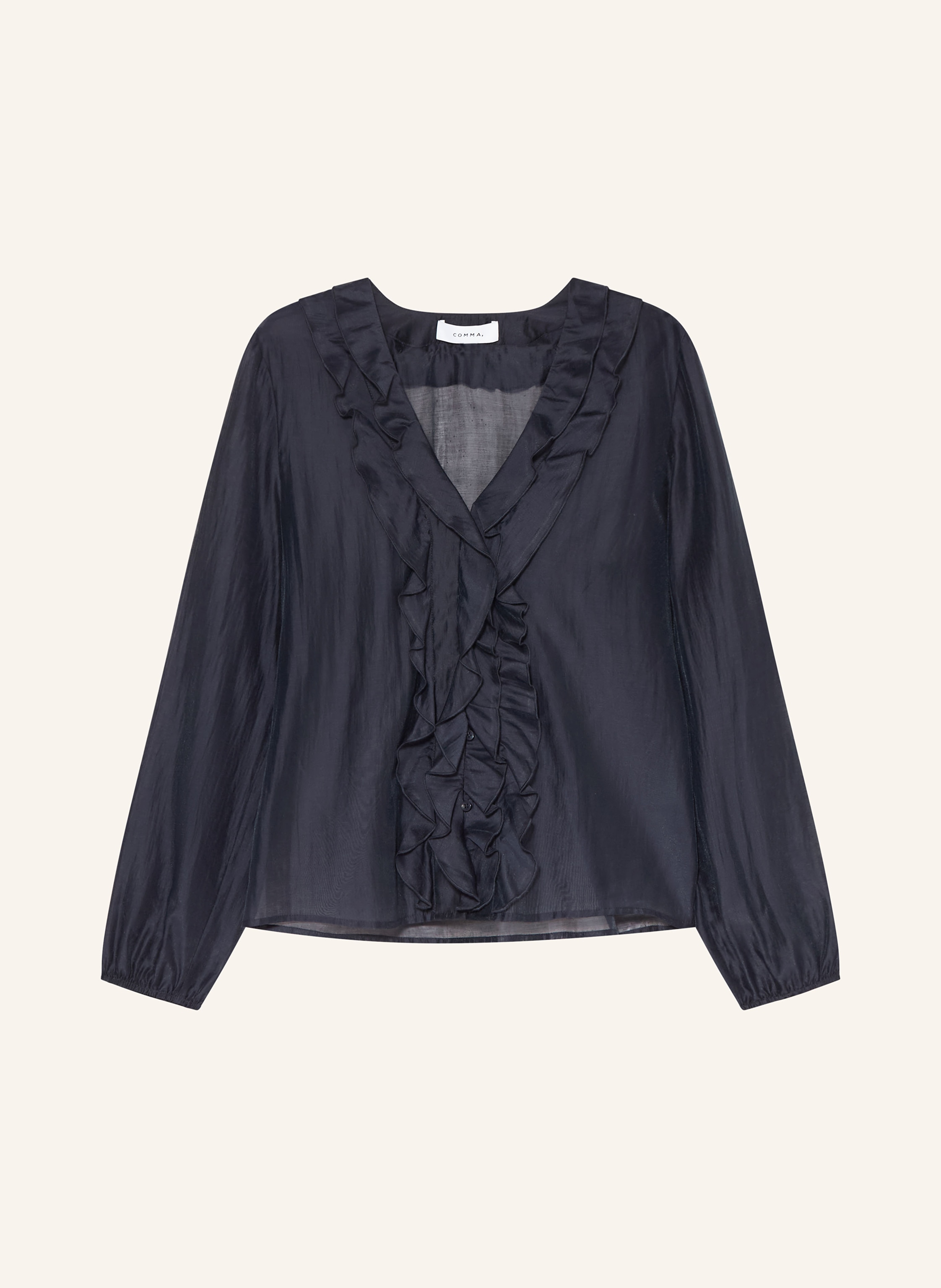 COMMA Blusenshirt mit Volants