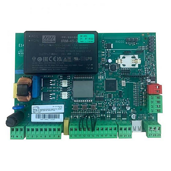 Carte électronique FAAC E145S (réf 790076) pour motorisation