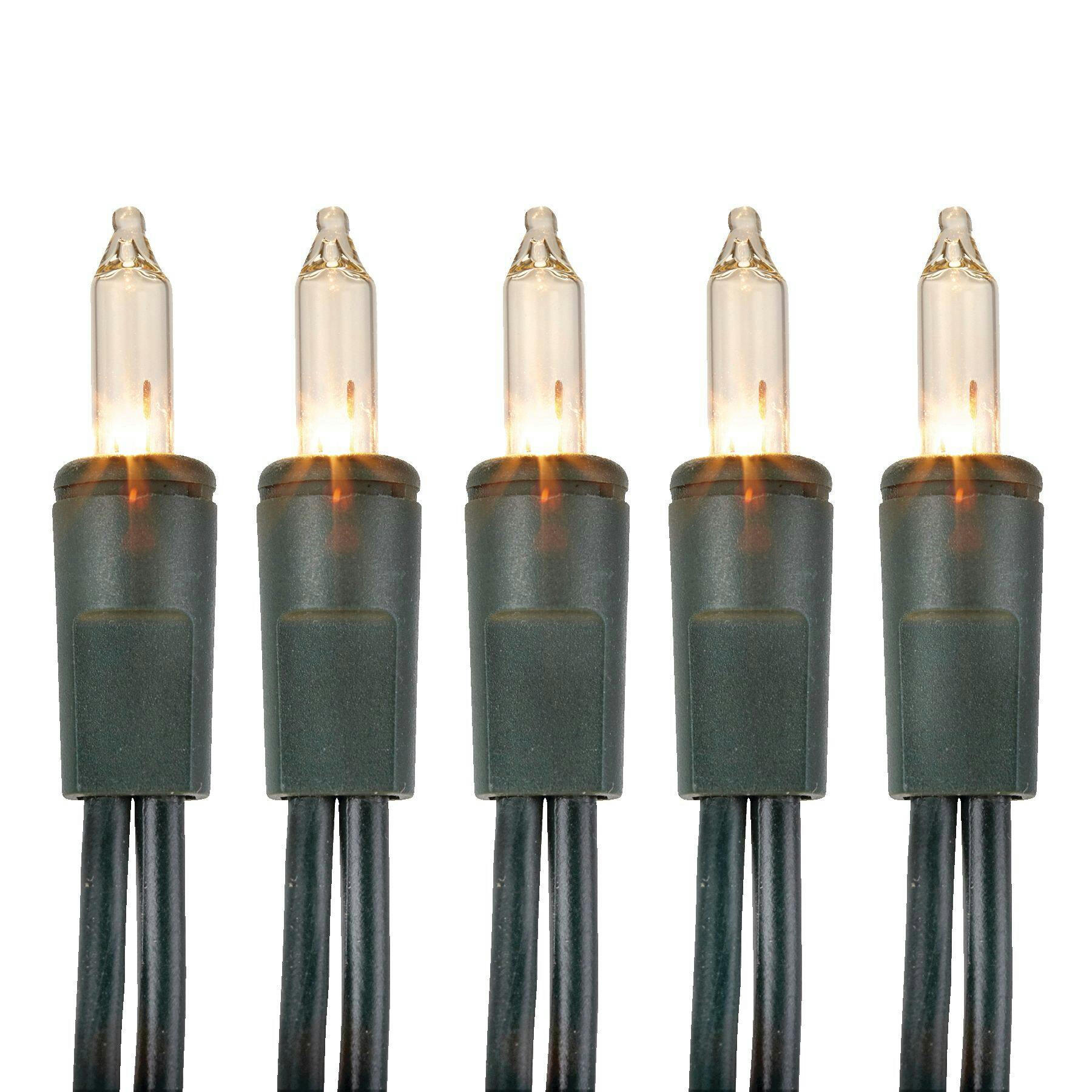 For Living Outdoor 100 Mini Incandescent Lights, Clear