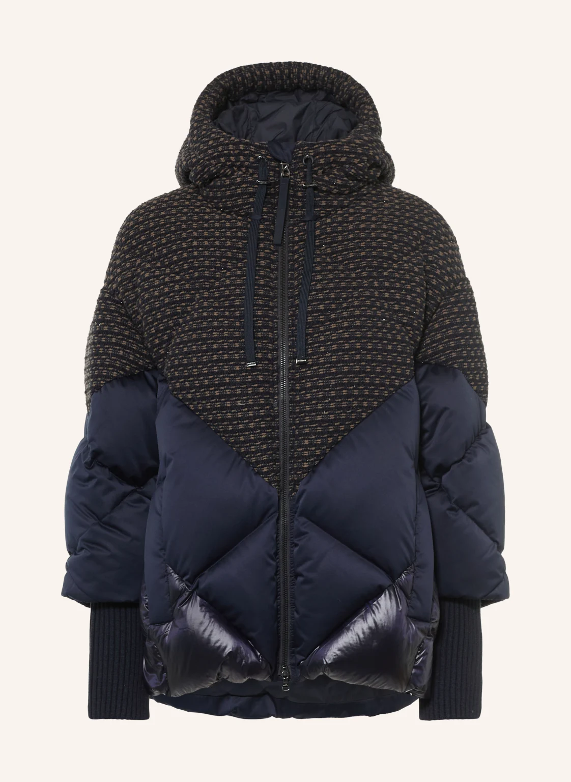 BOGNER Daunenjacke SHERYL-D3 im Materialmix mit Glitzergarn