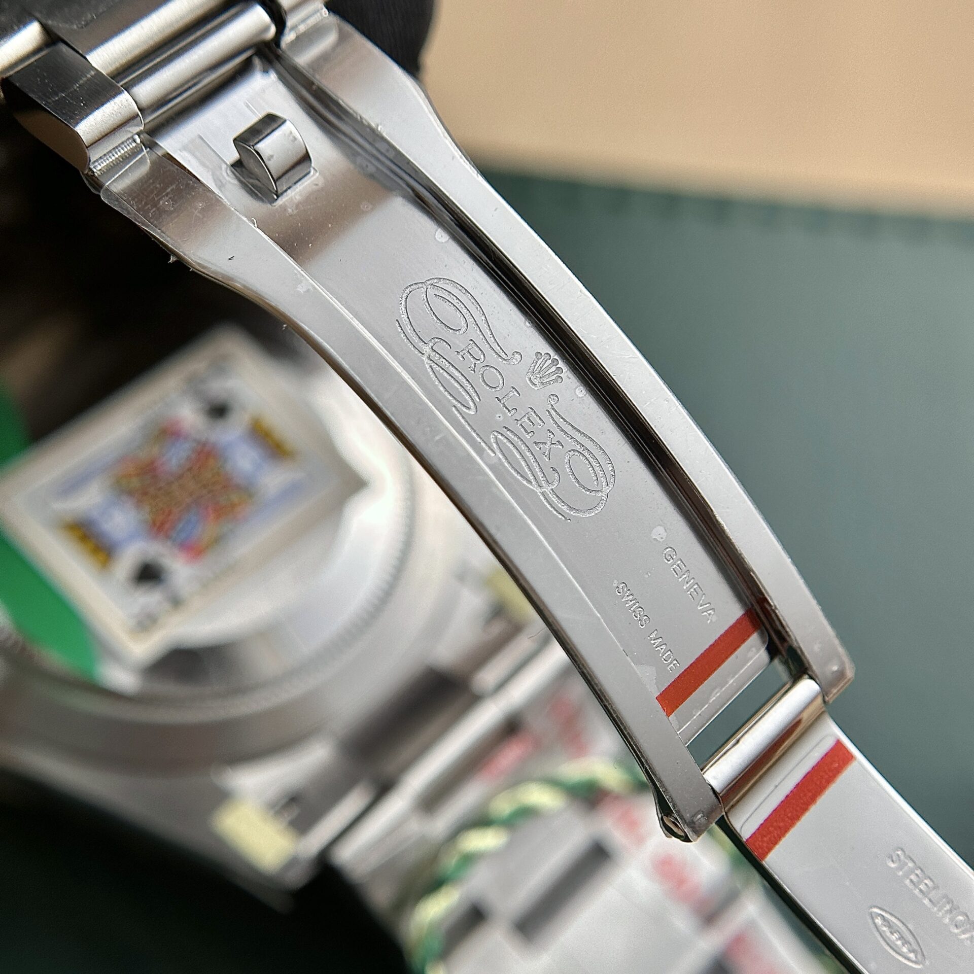 Rolex Oyster Perpetual 124300 316L Steel Green Dial 41mm Oyster AAA Replica