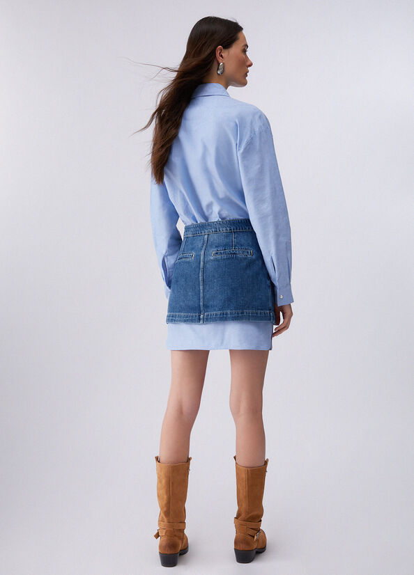 Abito corto chemisier