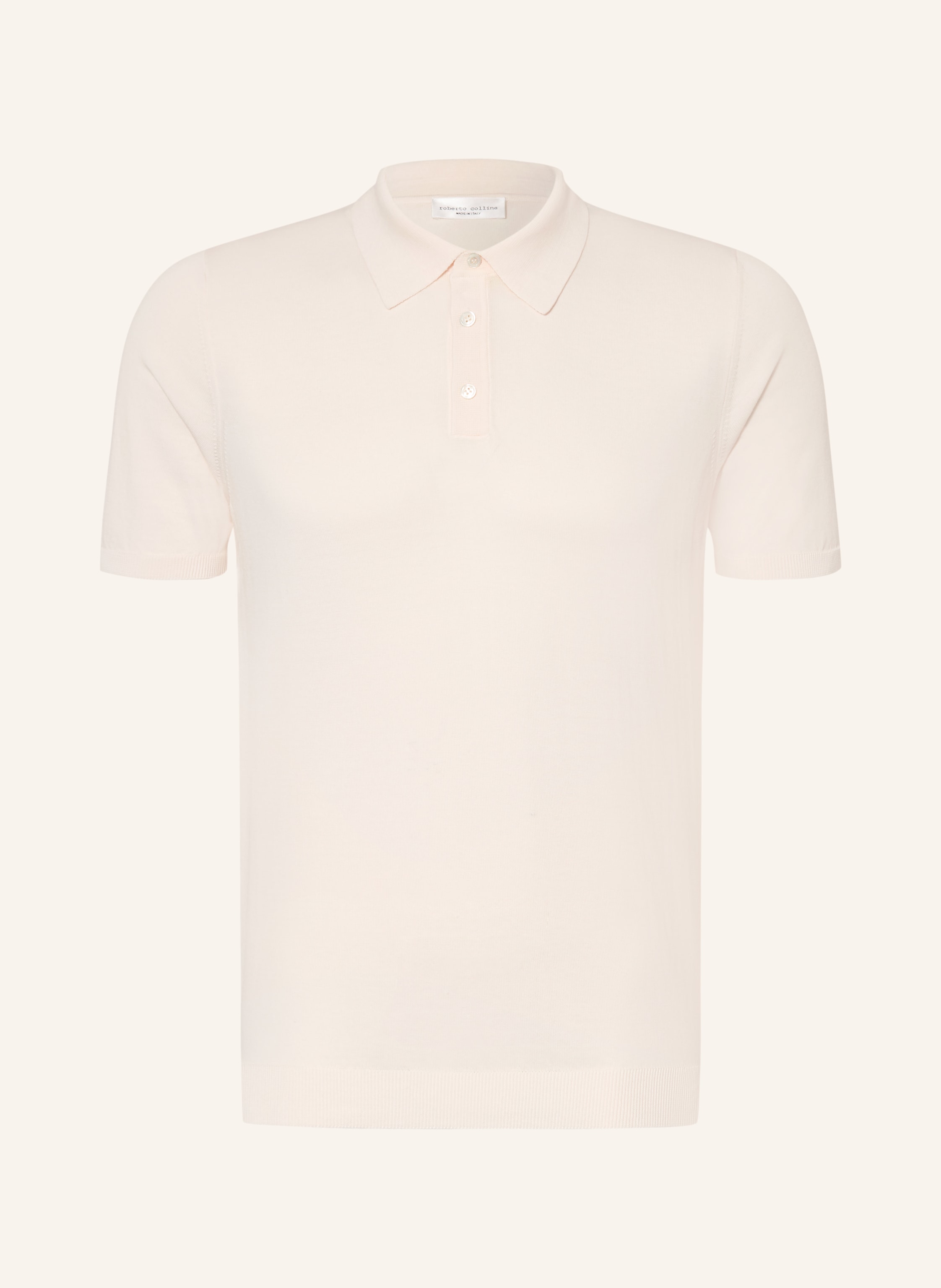 roberto collina Strick-Poloshirt