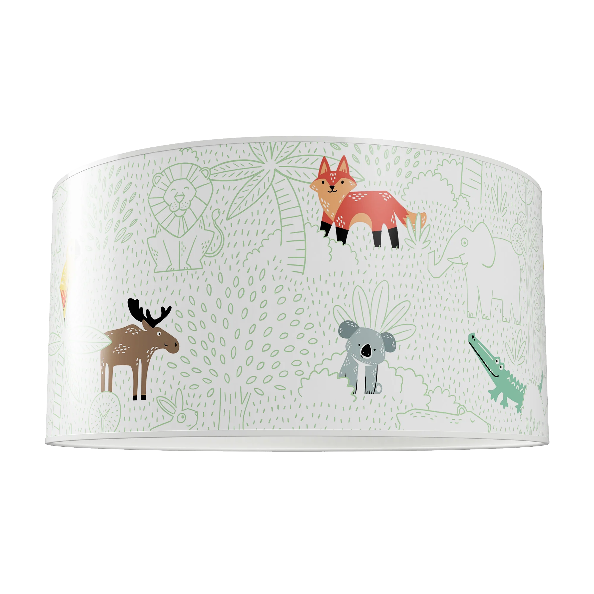 4MURS Suspension AROUND THE WORLD multicolore 19 x 38 cm