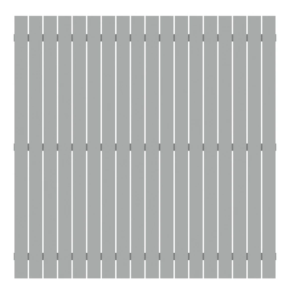 Zaunelement »SQUADRA«, Metall, HxL: 200 x 200 cm cm