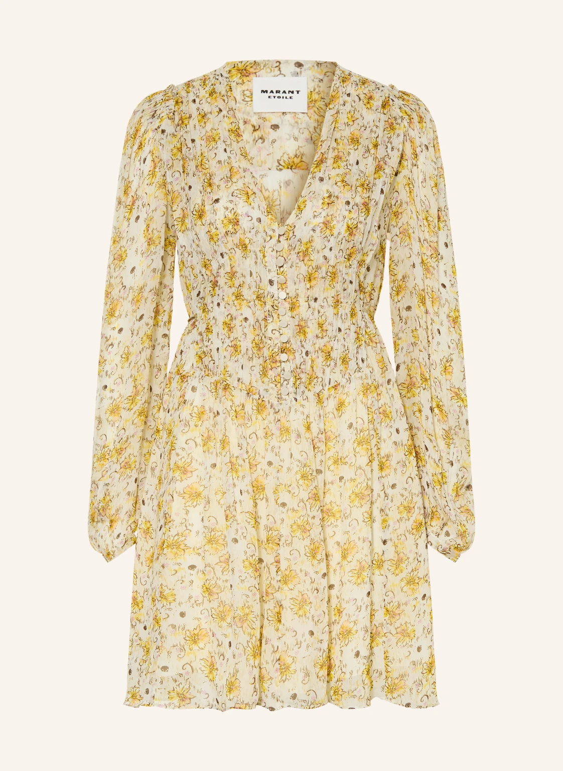 MARANT ÉTOILE Kleid FLOREL mit Rüschen