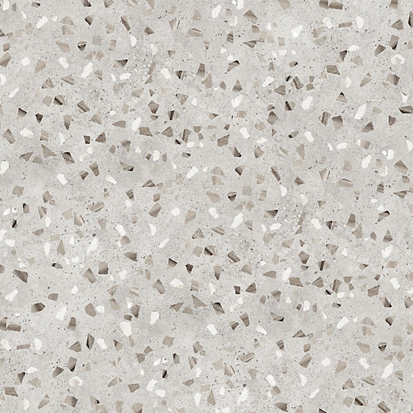 Crédence de cuisine effet terrazzo gris IDPanneaux L. 300 x H. 60 cm