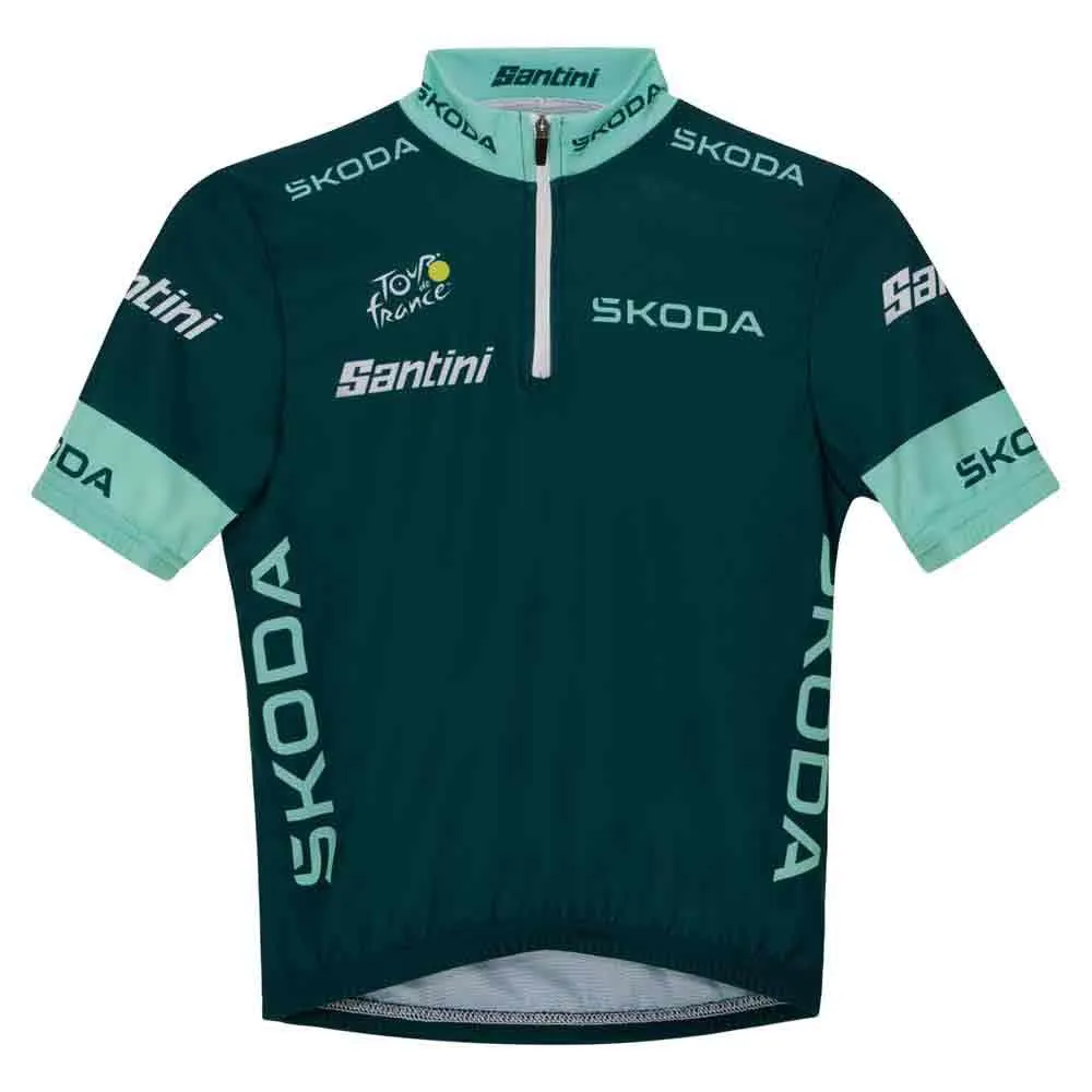 Santini Tour De France Official Best Sprinter short sleeve jersey