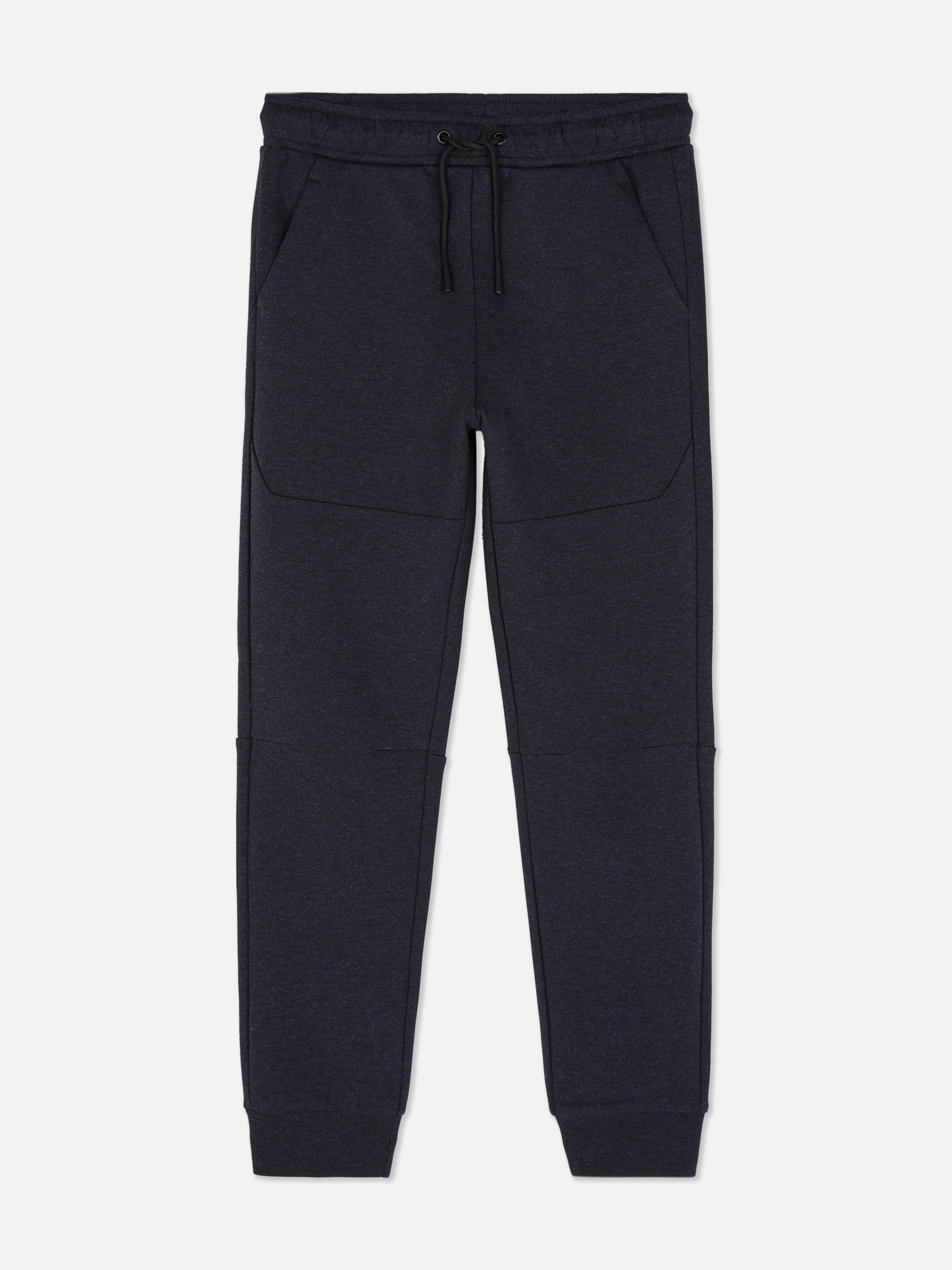 Cuffed Paneled Sweatpants