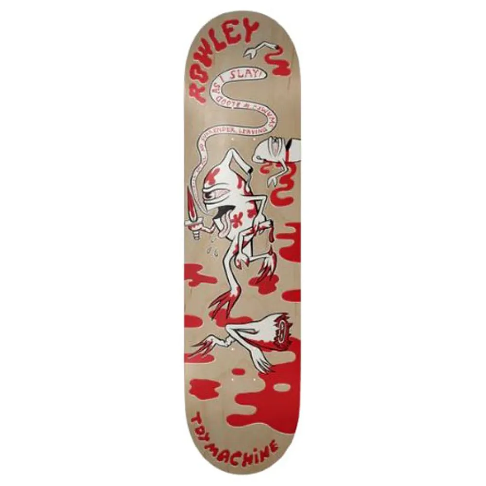 Toy Machine 8.50 rowley slayer skateboard deck
