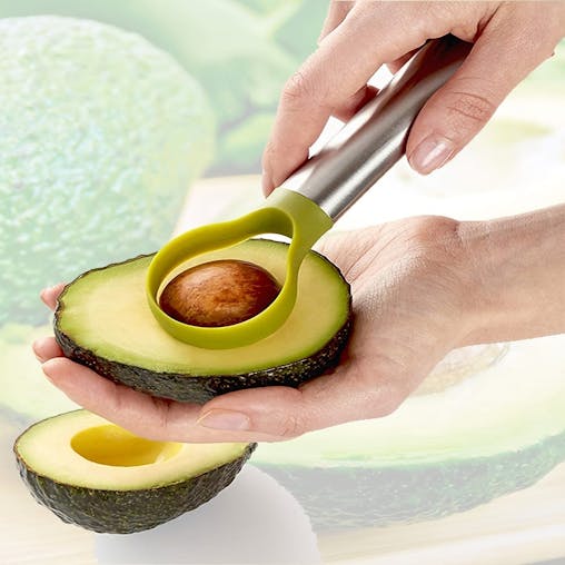 NNETM Stainless Steel Avocado Slicer Cutter