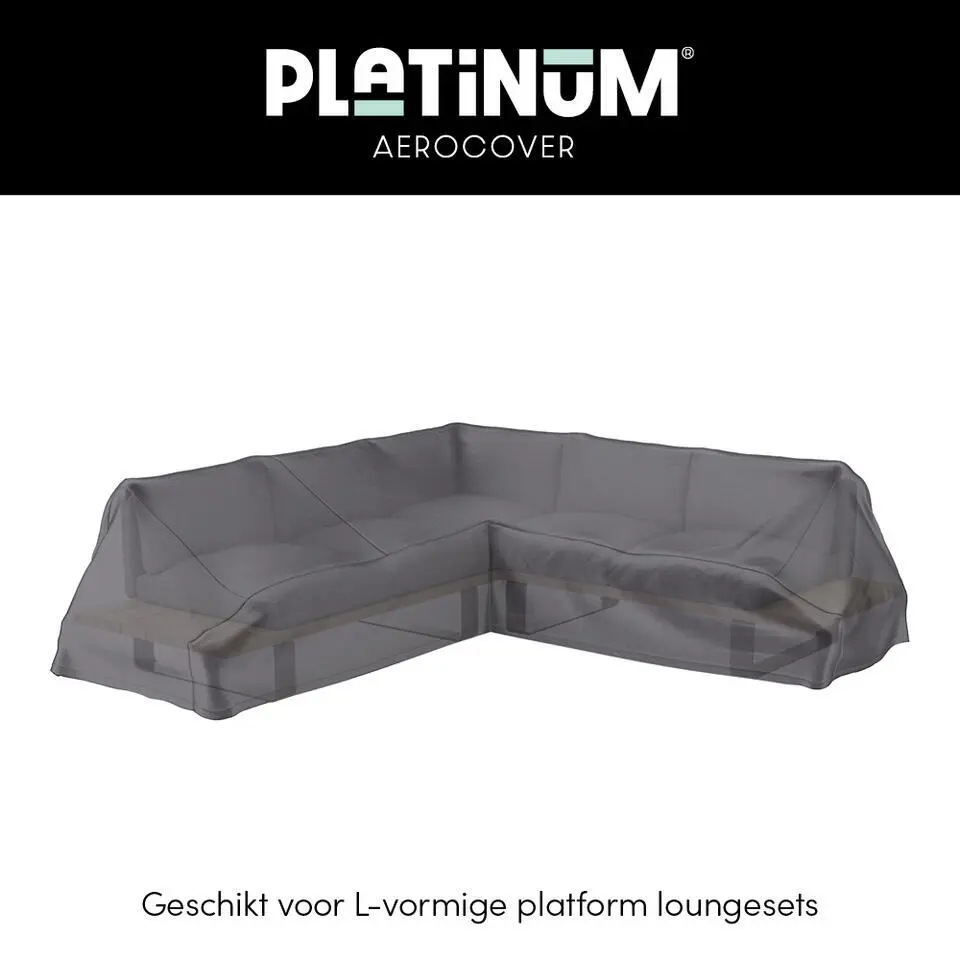 Platinum Aerocover platform loungesethoes 255x255 cm