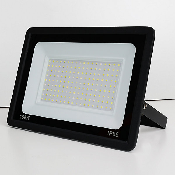 Pack de 10 Projecteurs LED Extérieur 150W Lumière Froide 6000K 15750lm IP65 Angle 120 Support Réglable Aluminium