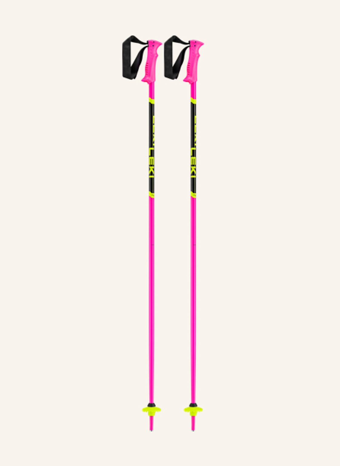 LEKI Skistöcke RACING KIDS NEONPINK 2026