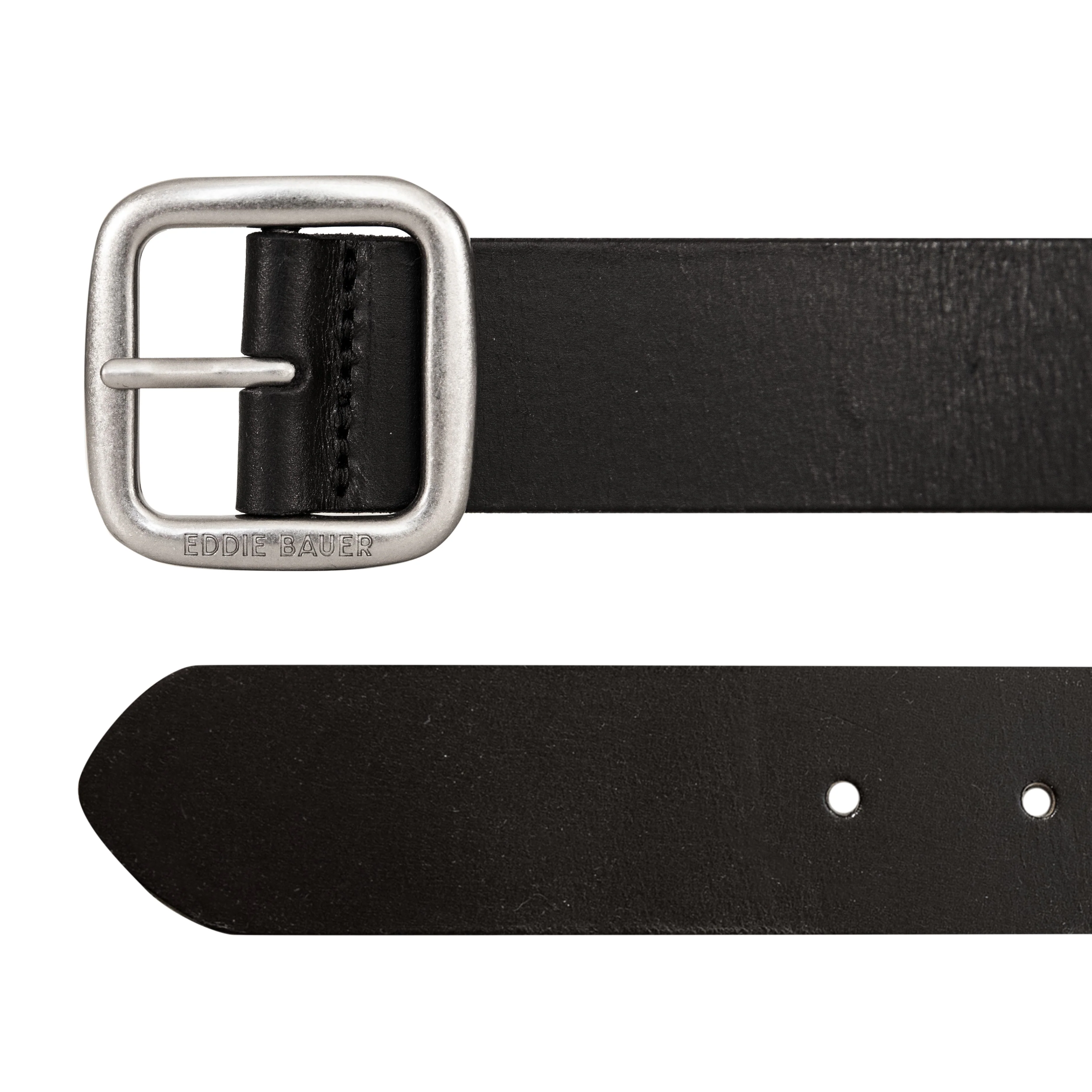 Women's Center Bar Leather Jean Belt