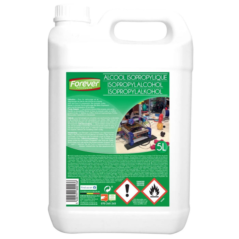Alcool isopropylique 5 L FOREVER