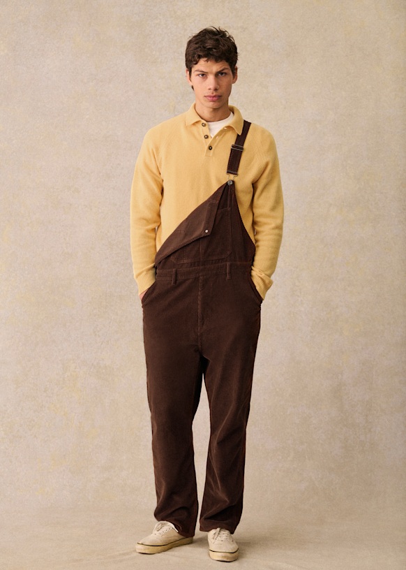 Robby Velours Dungarees