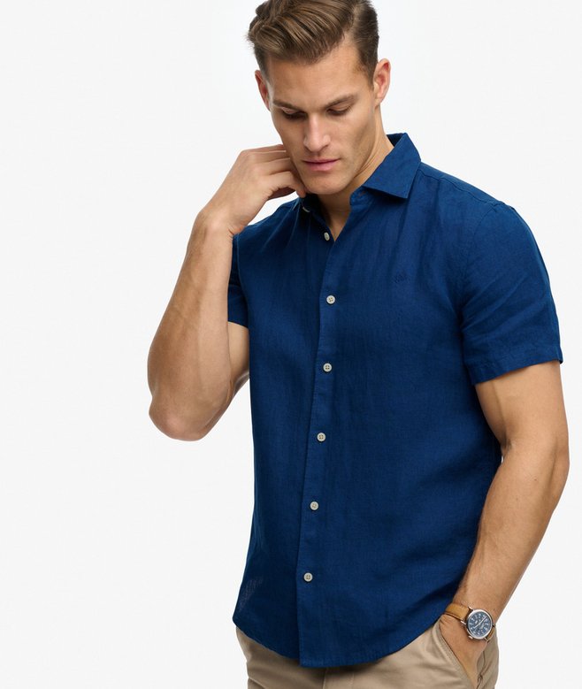 Riviera Short Sleeve Linen Shirt