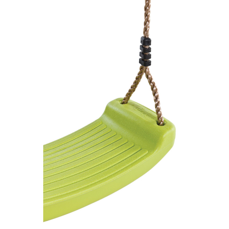 Siège de balançoire en plastique vert lime