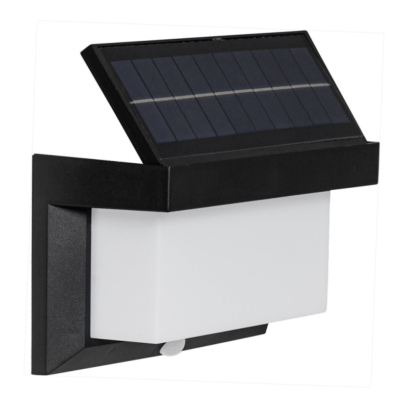 Applique murale extérieure solaire LED noire et blanche 32 x 0,12 W EGLO