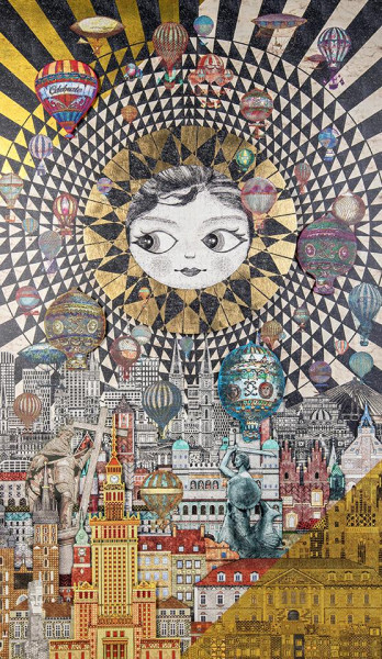 Obraz WARSAW GIRL 110 x 174 cm