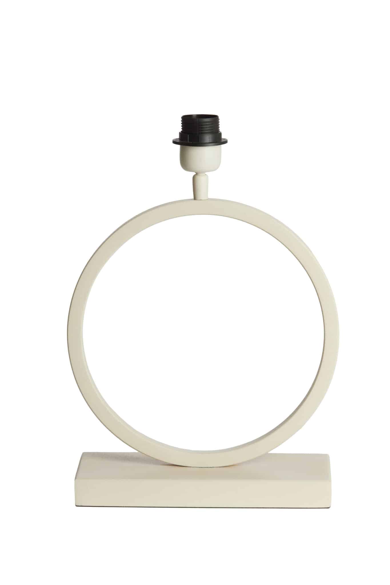 Light & Living lampvoet Liva - wit - 30x12.5x43cm