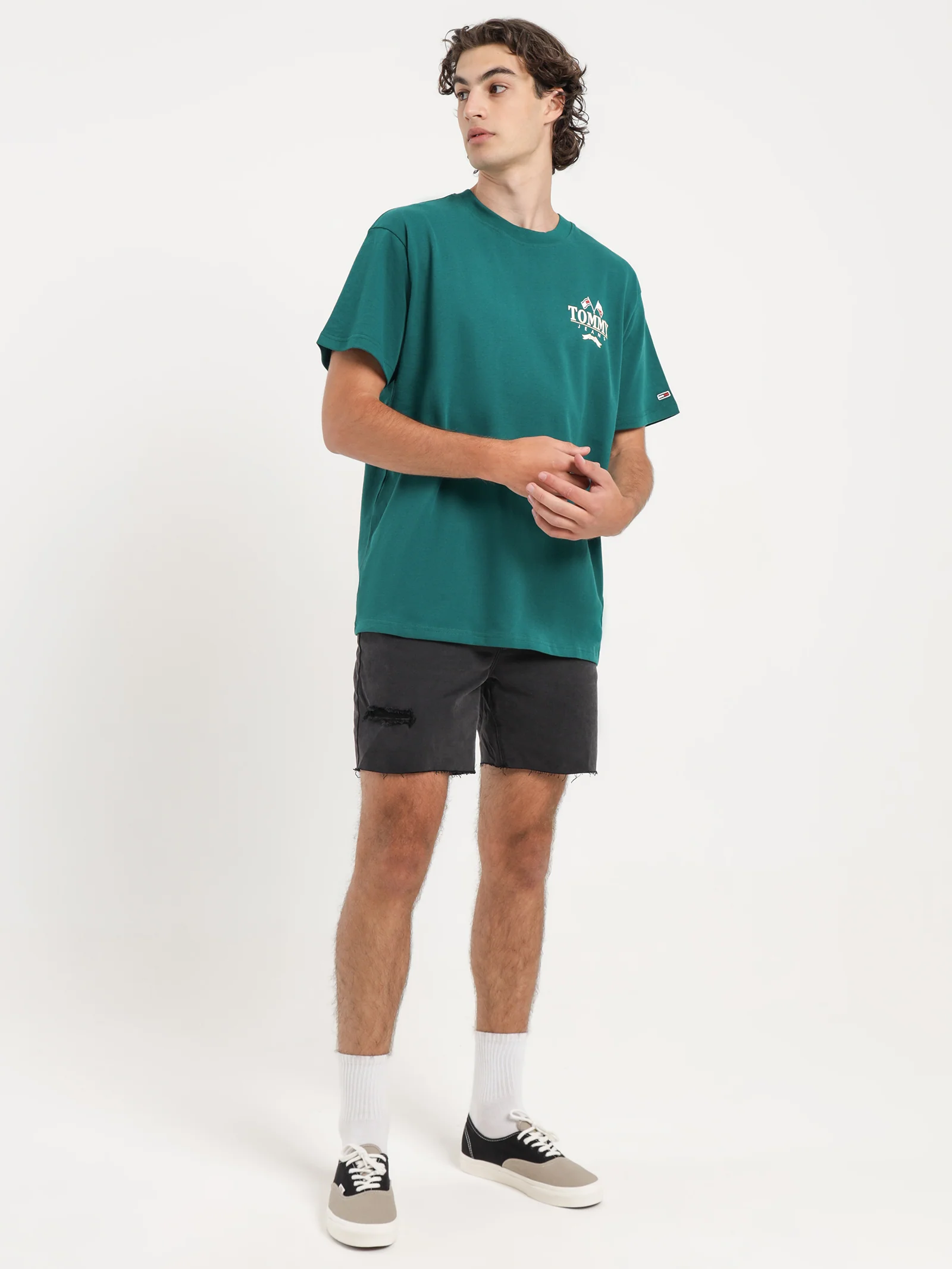 Modern Relaxed Back Logo T-Shirt
