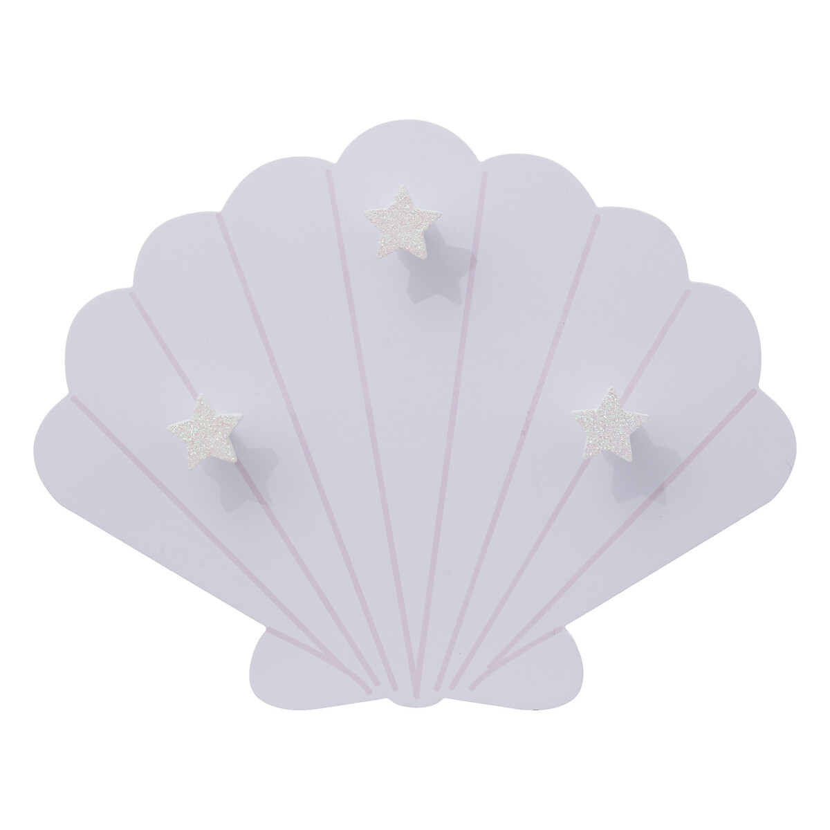 Cabide concha violeta claro