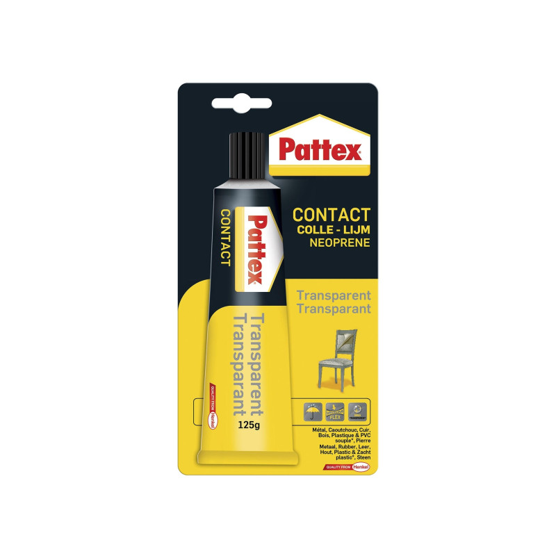 Colle de contact Transparent 125 g PATTEX