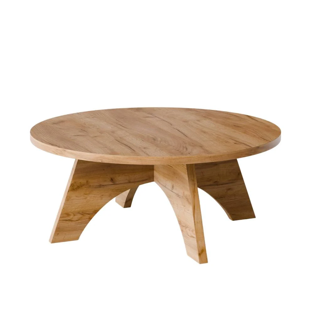 KOLM Stolik kawowy okrągły BELLØ68 cm Dąb Craft