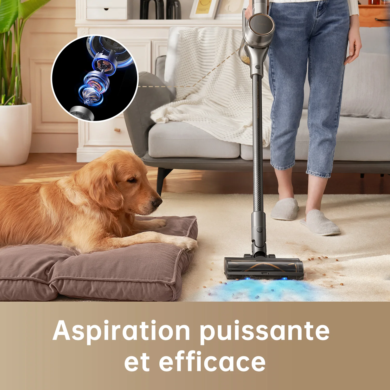Dreame R20 Aspirateur balai sans fil